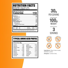 BulkSupplements Whey Protein Isolate powder in shaker for a smoothie