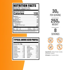 BulkSupplements Whey Protein Isolate unflavored powder in a shaker for versatile mixes.