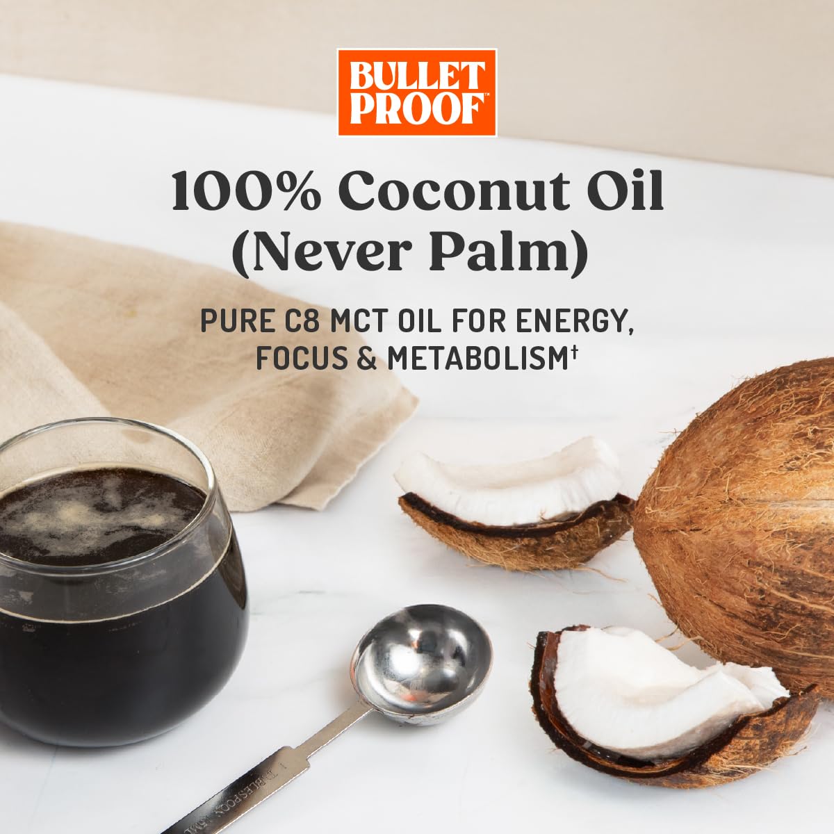 Bulletproof Brain Octane Oil added to soup for subtle lift