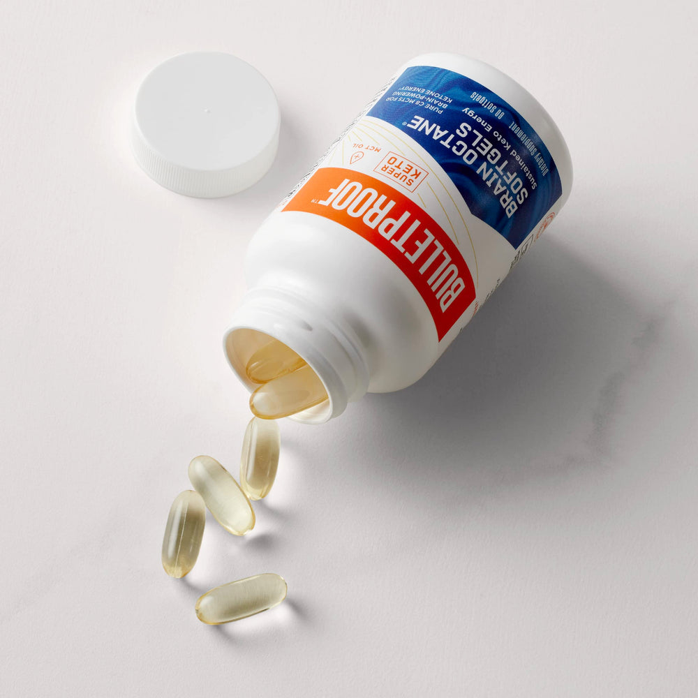 Travel-ready Brain Octane Softgels pack for journeys and commutes