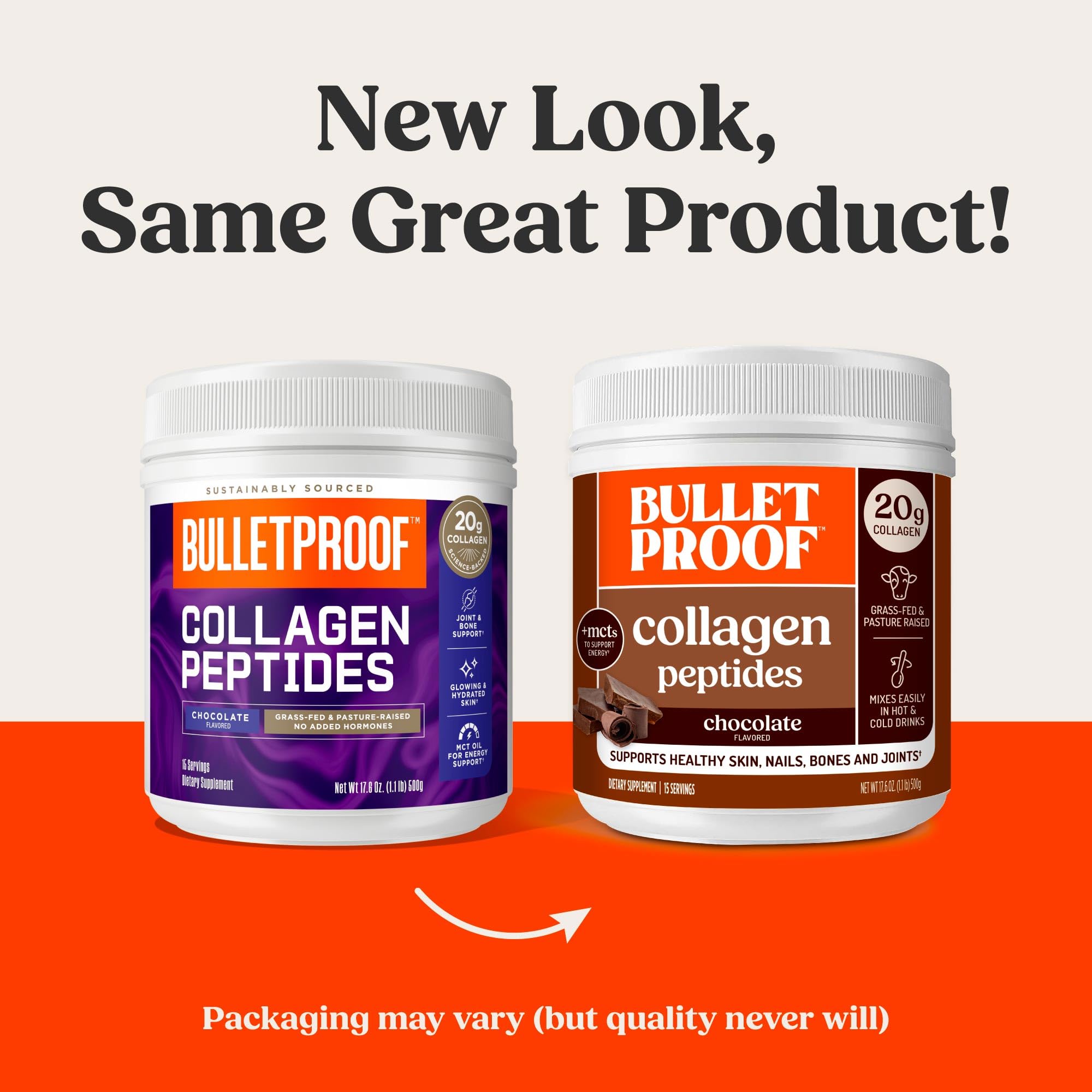 Bulletproof Chocolate Collagen Powder poured into coffee for a keto-friendly morning boost.