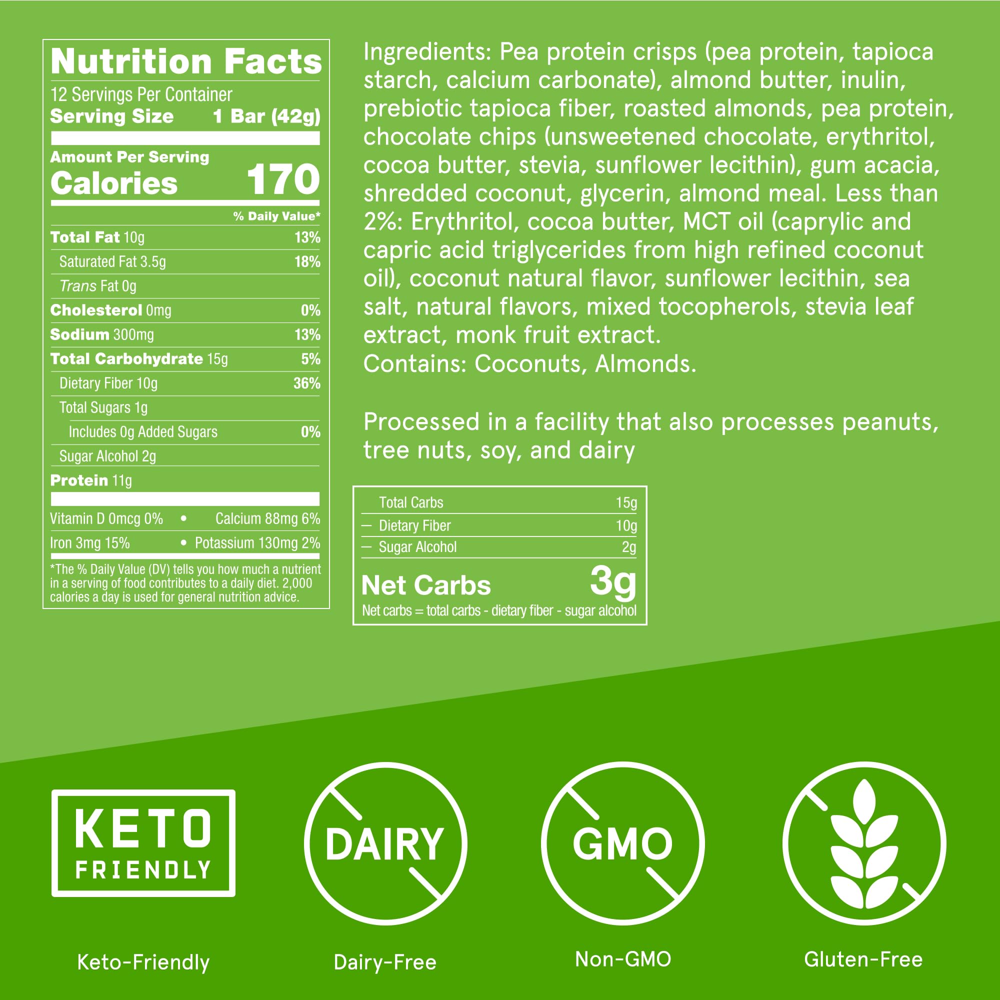 Bulletproof coconut chocolate bars closeup, showcasing crisp texture and chocolate coating