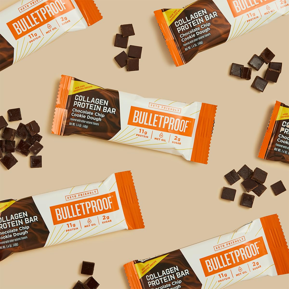 Bulletproof bar texture from cashew butter highlighting shortbread-like bite
