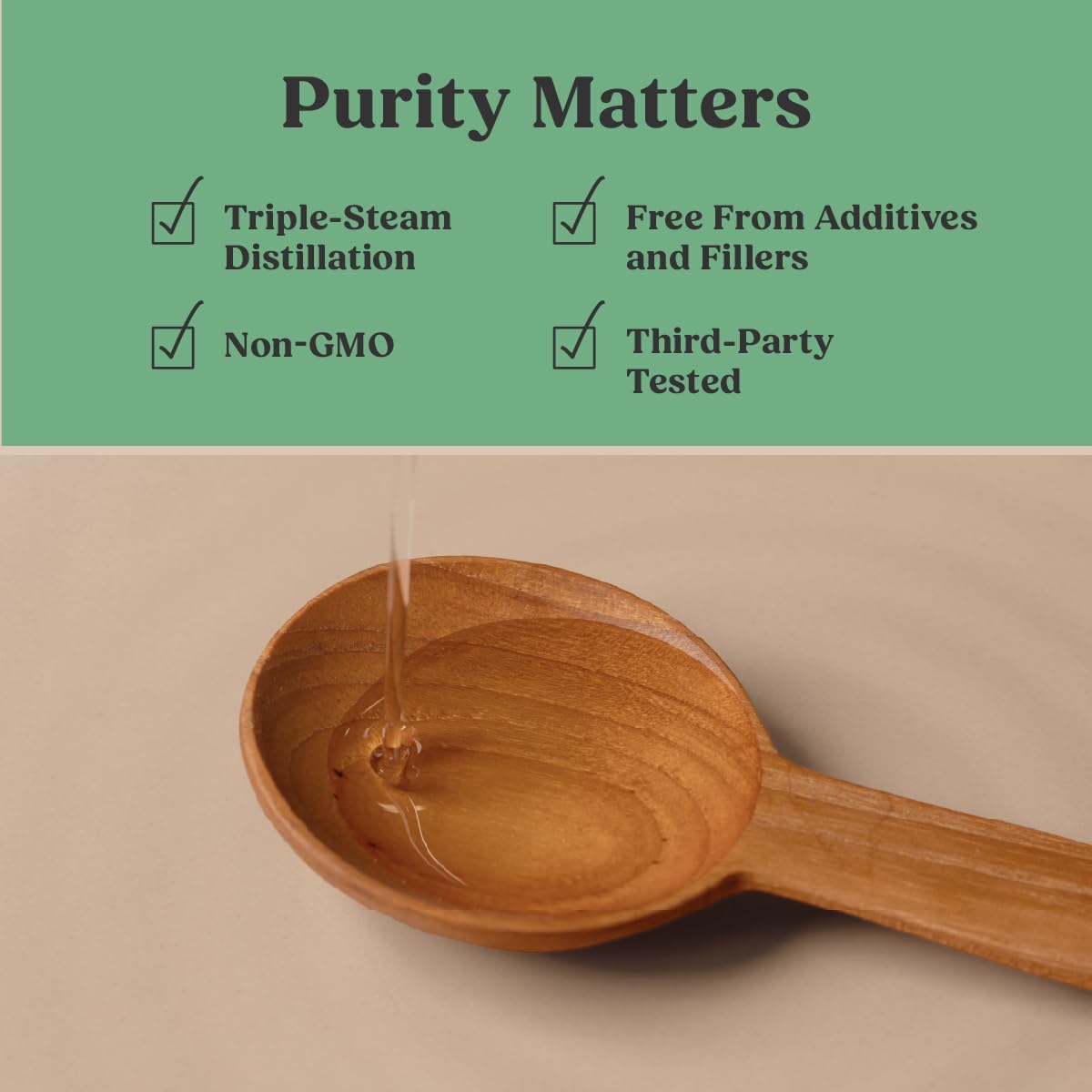 Bulletproof MCT Oil coconut source visual emphasizing purity and no additives.