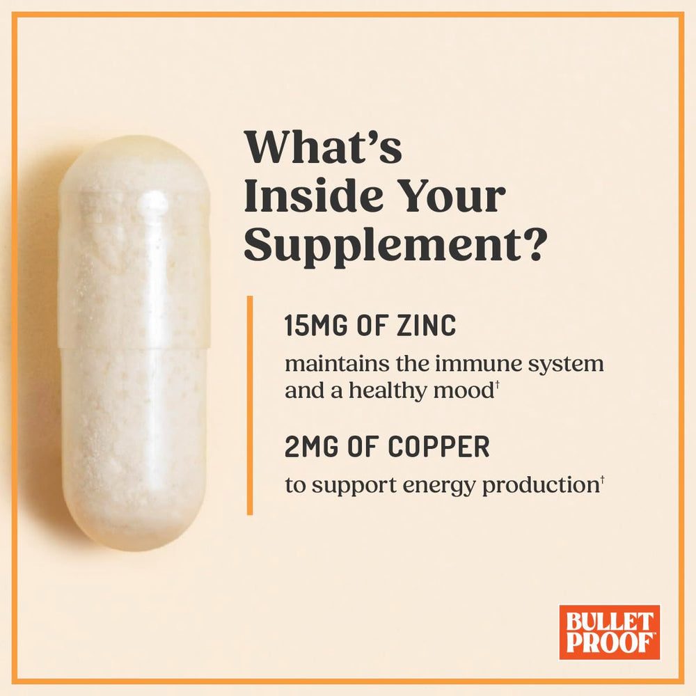 Bulletproof Zinc with Copper lifestyle scene on a desk setup