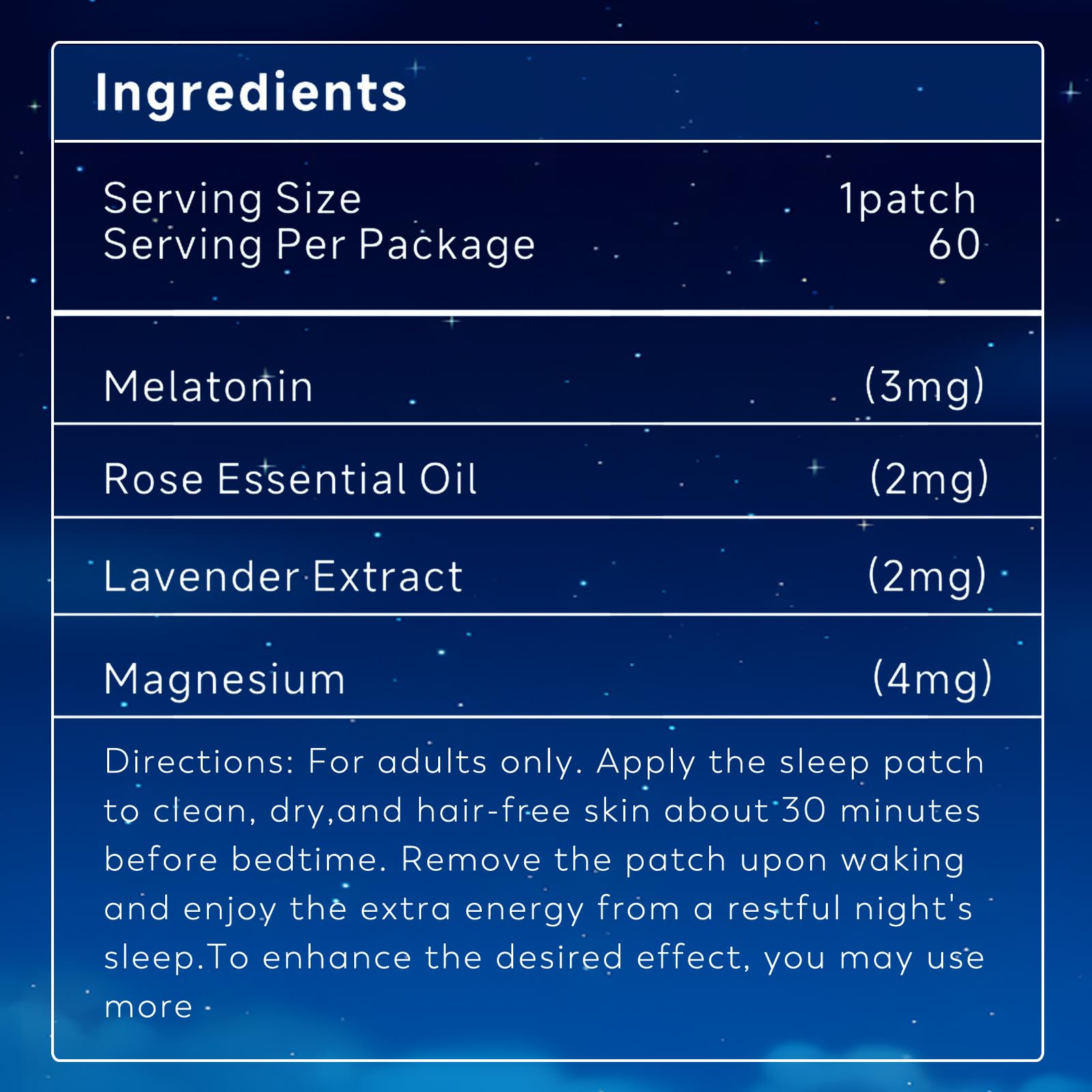 BULPOL Sleep Patches on skin create a calm bedroom atmosphere.