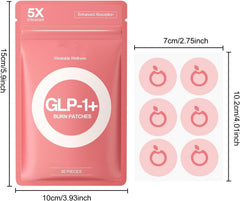 Buodiut GLP-1 patches ultra-thin cotton surface for all-day comfort