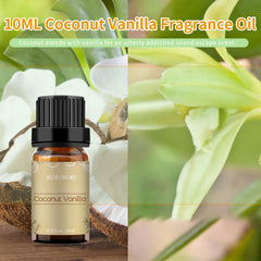 BURIBURI Coconut Vanilla fragrance oil enhances diffuser scent in any room