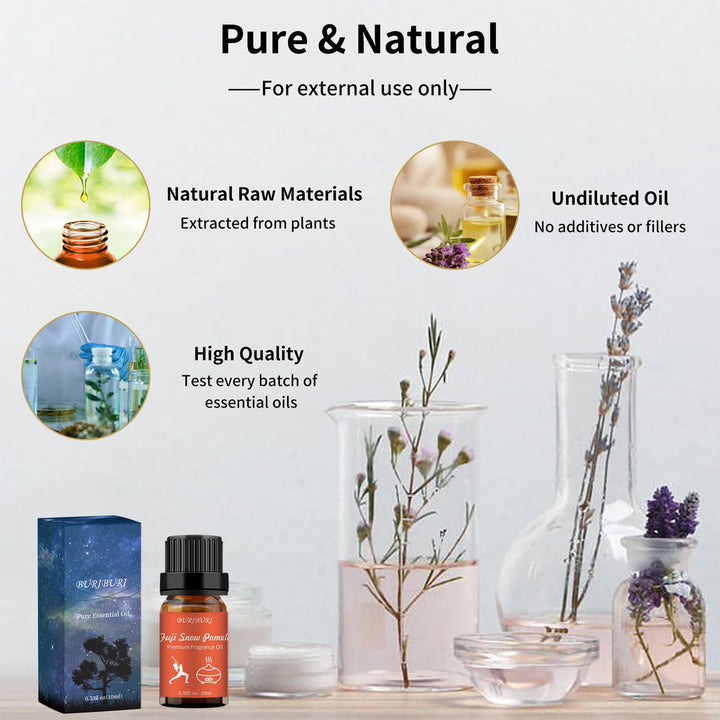 BURIBURI hotel scent blend in elegant arrangement for homes