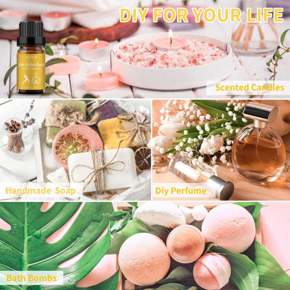 BURIBURI Hotel Scent base-notes image featuring sandalwood and pine for lasting depth