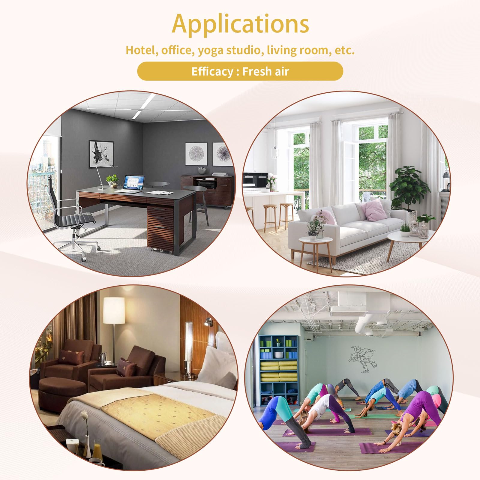 BURIBURI Hotel Scent heart-notes image emphasizing chrysanthemum and tea tree for comforting ambience
