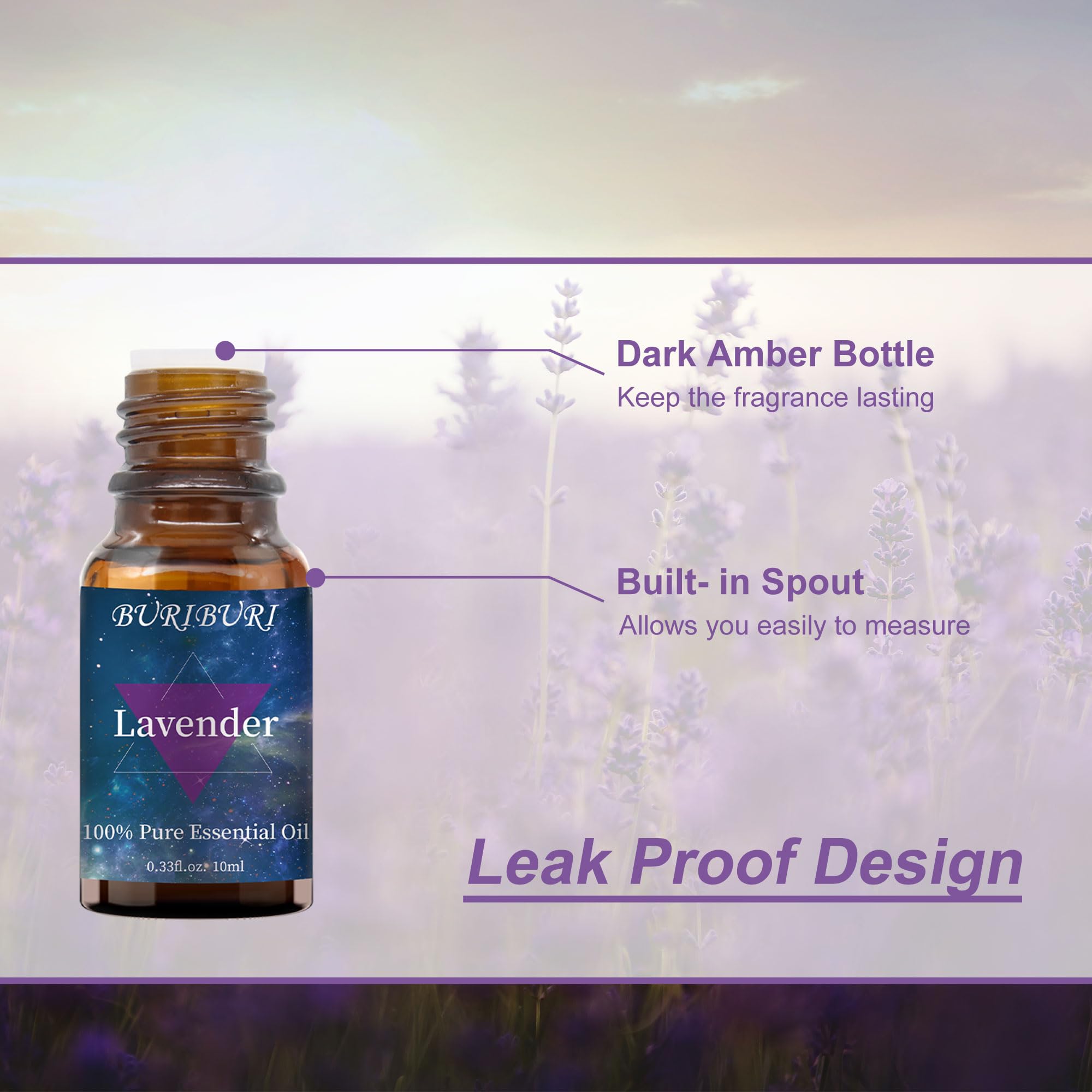 BURIBURI lavender oil for soap making with fragrance potential