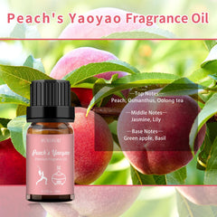 BURIBURI Peach's Yaoyao diffuser setup shows easy room refreshment