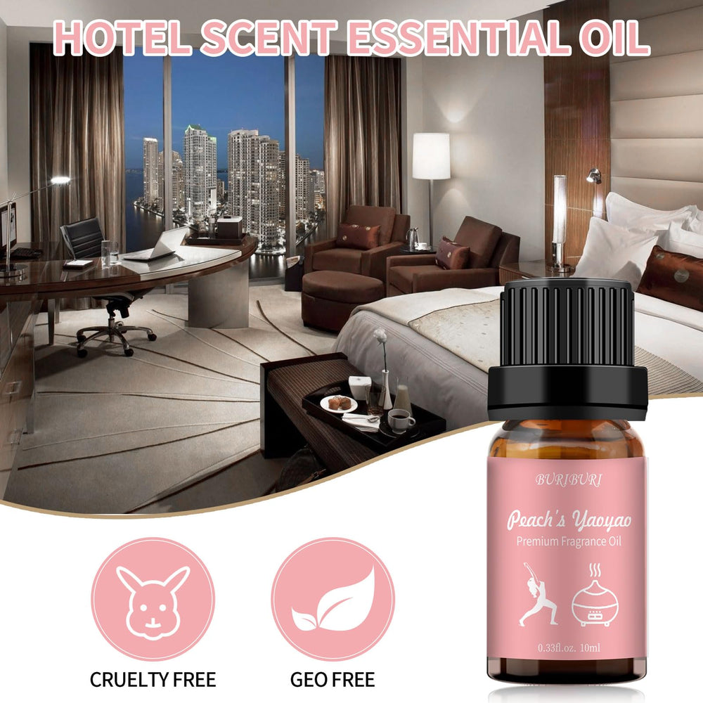 BURIBURI Peach's Yaoyao notes chart visualizes fragrance profile