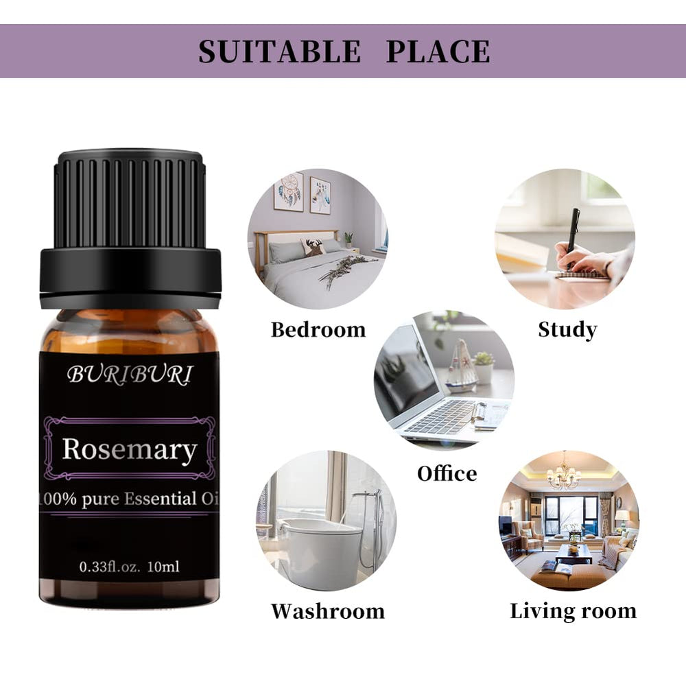 Bath relaxation with BURIBURI rosemary oil for a calming aroma.