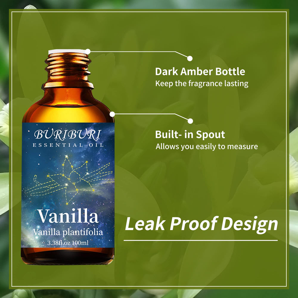 BURIBURI vanilla oil used in soap crafting for rich fragrance