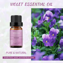 BURIBURI violet oil for soap and candle making with floral scent.
