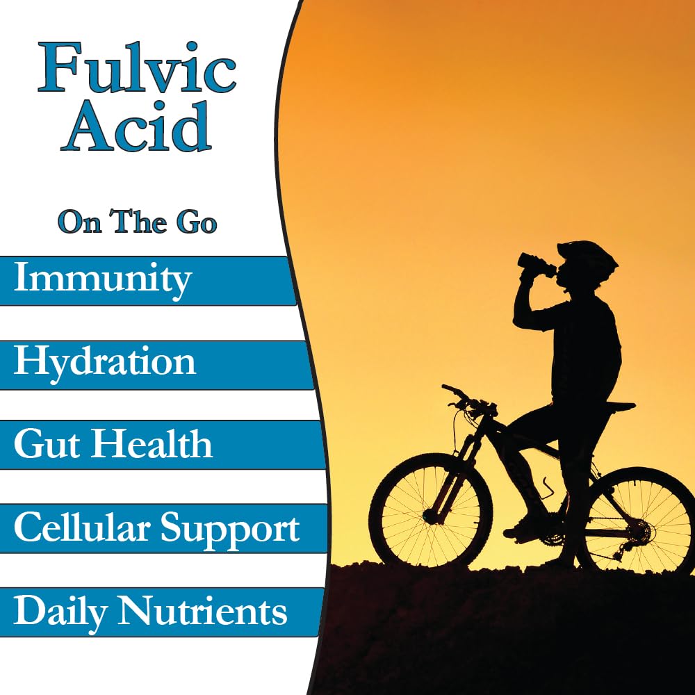 Compact Buried Treasure Fulvic Mineral Drops pack on shelf