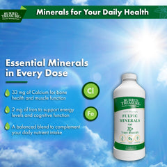 Buried Treasure minerals measured with spoon for precise daily use