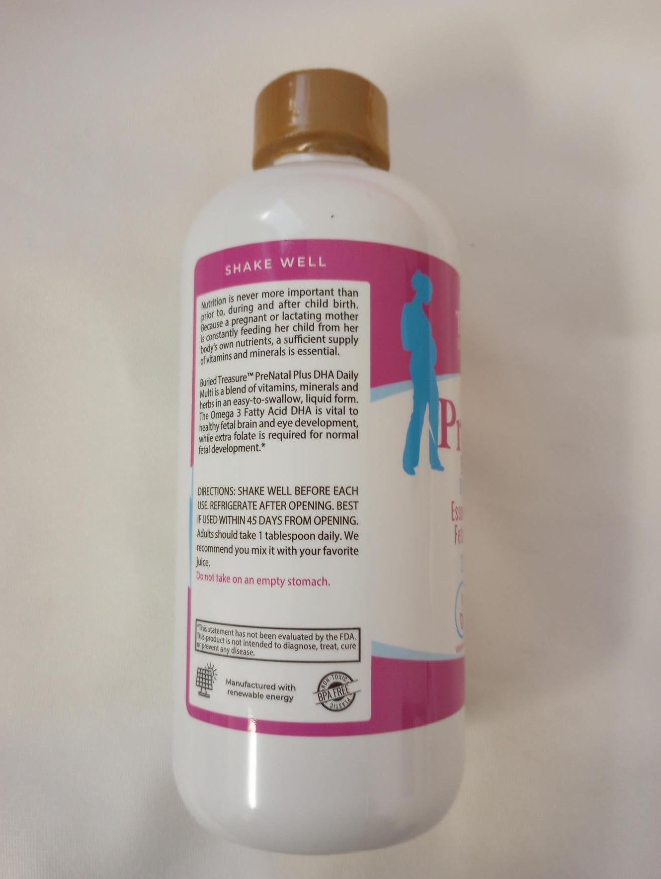 Buried Treasure Prenatal Plus DHA daily use scene for busy families