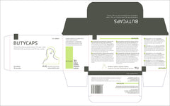Butycaps Tributyrin sachet can be swallowed with water for quick, discreet use.