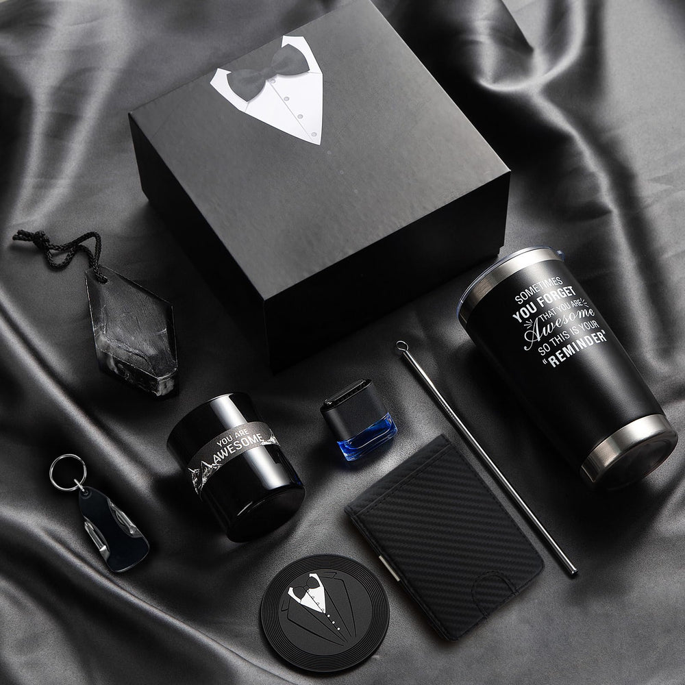 BVHDIA 8-piece gift set for men includes practical essentials.