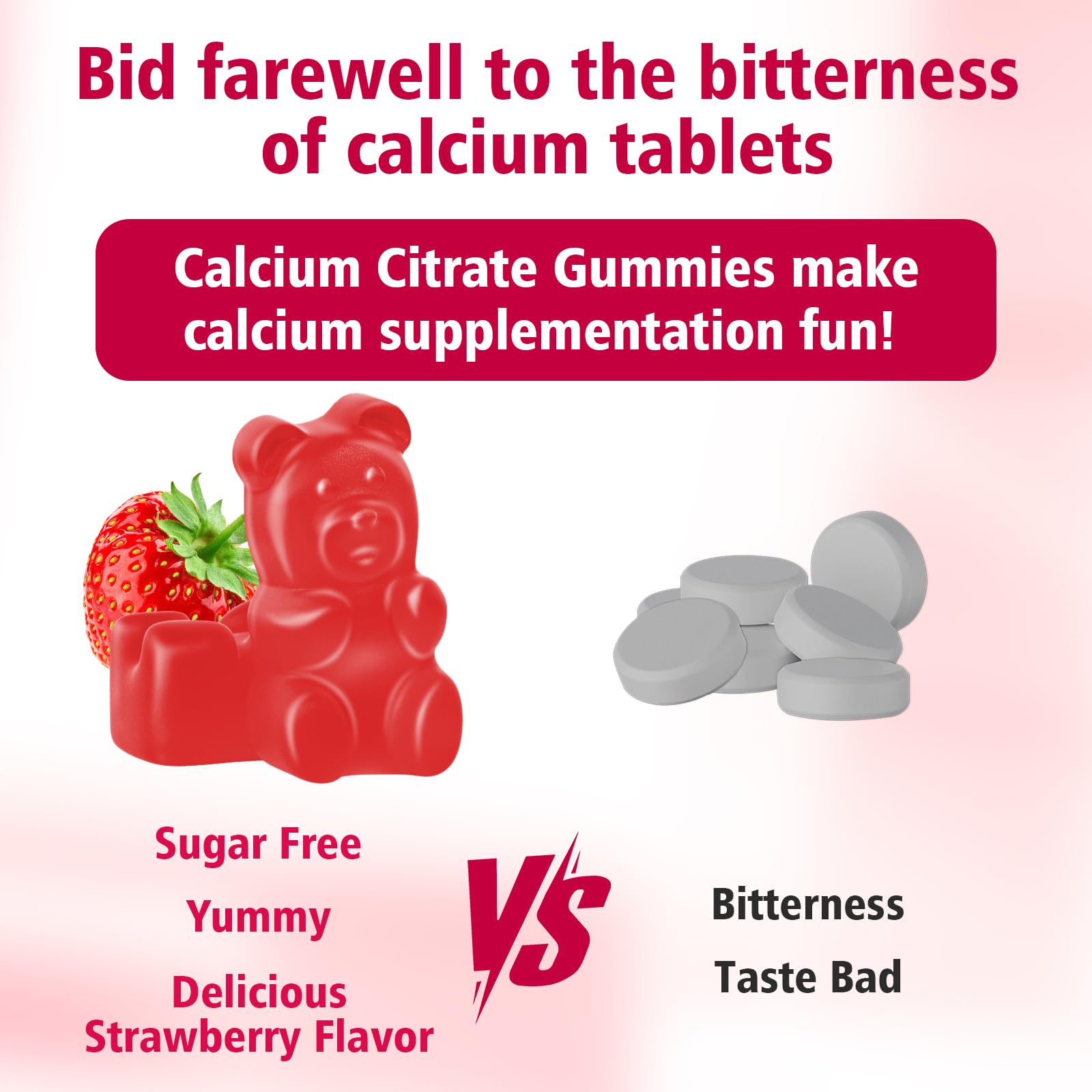 Two pack of BVIVLOO calcium citrate gummies shown together