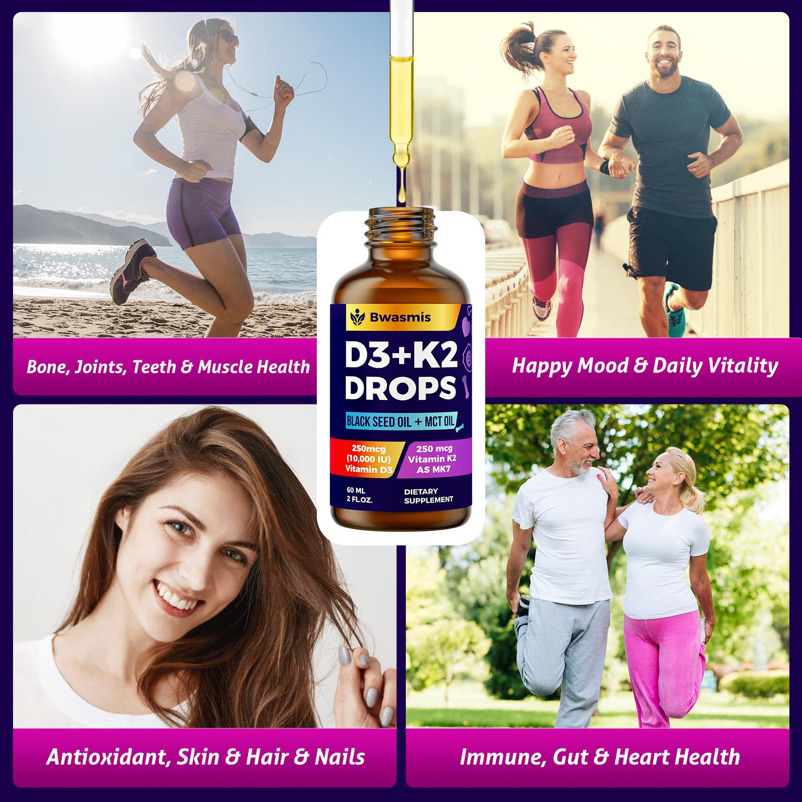 Bwasmis drops supporting hair skin and nails vitality
