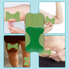 BXQJRJ mugwort patches on arm for easy, skin-friendly application.