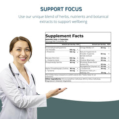 BY CARIOLA Neural-L natural ingredients closeup suggesting wellness support.
