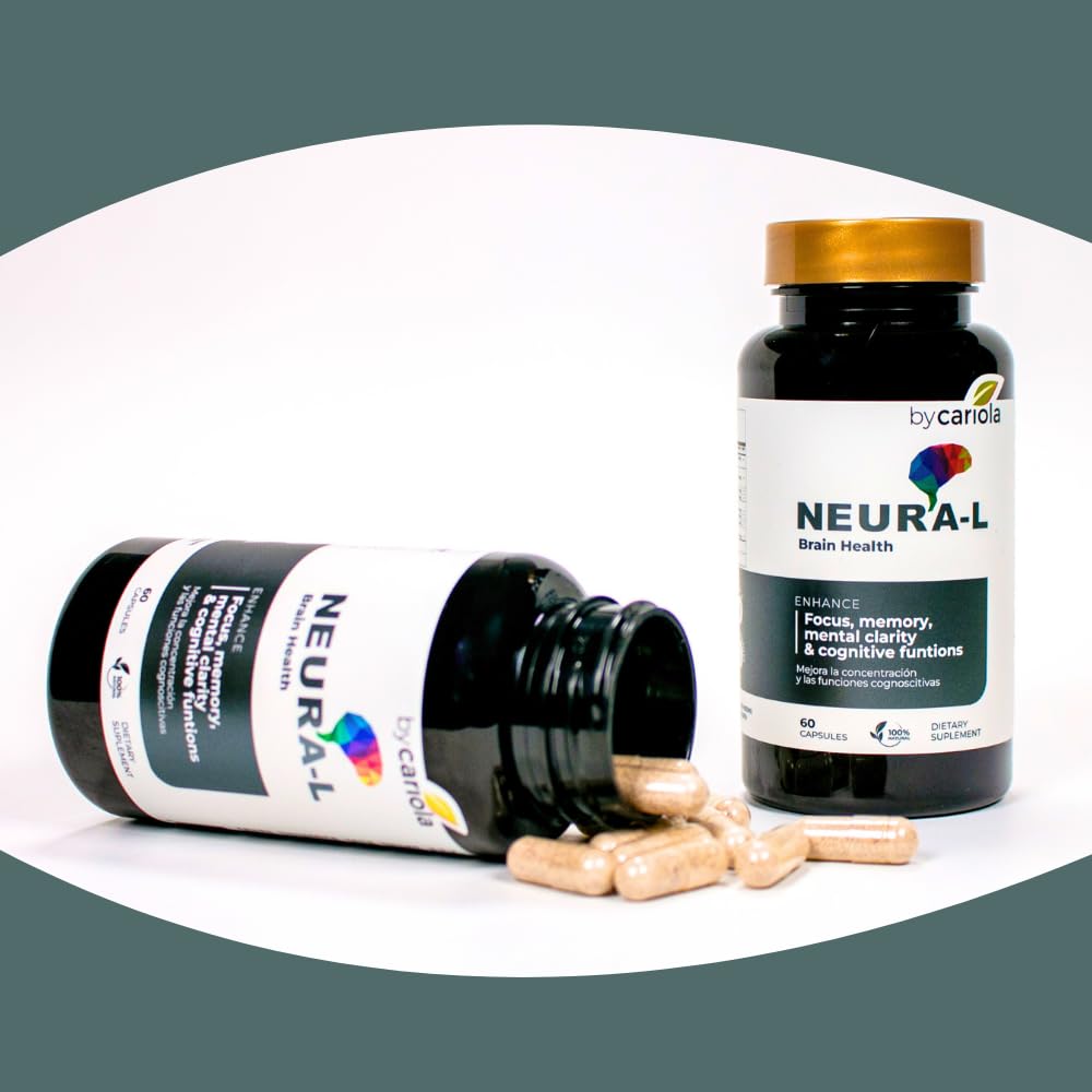 BY CARIOLA Neural-L sugar-free label emphasizing clean formulation.