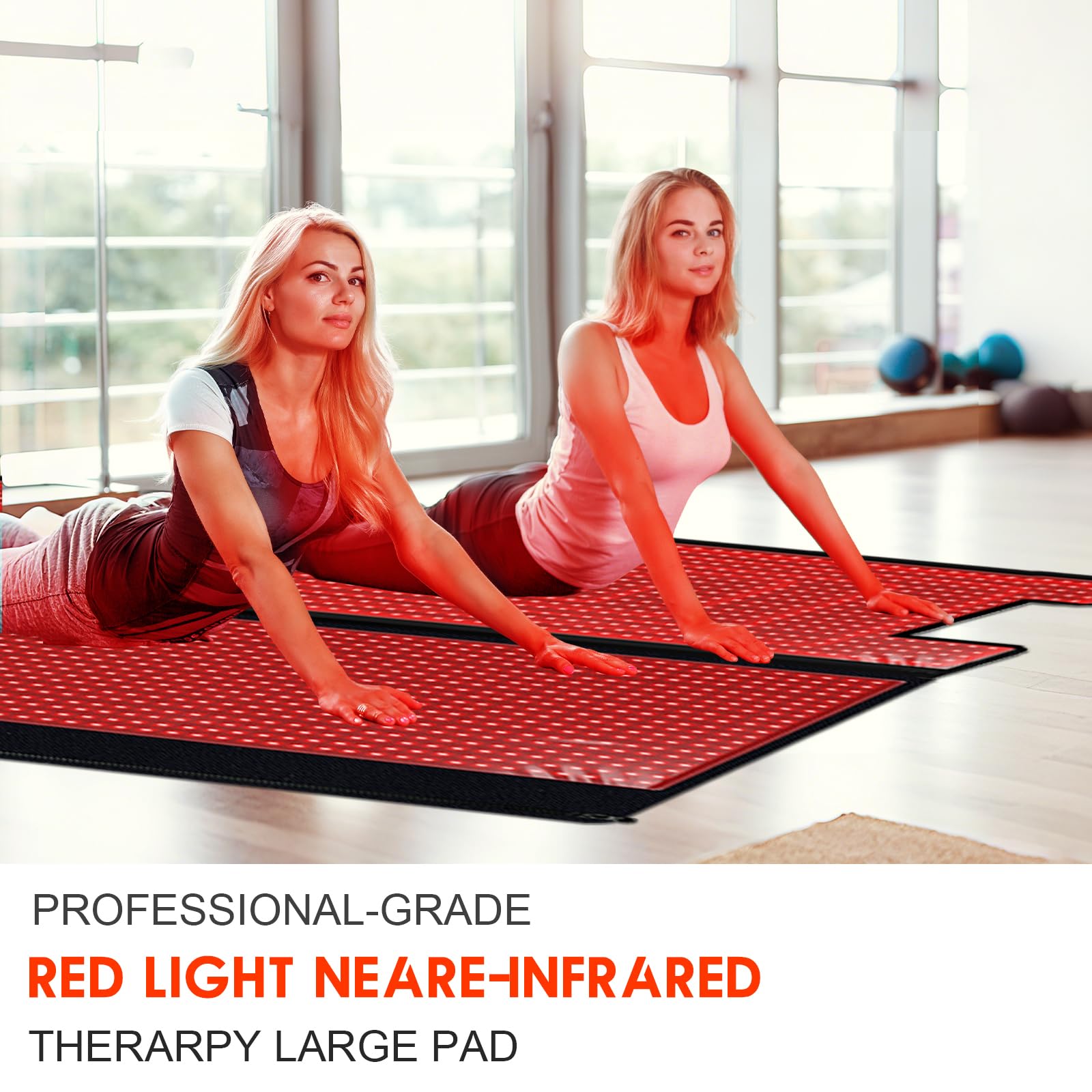 cabpay red light therapy pad medical-grade TPU is hypoallergenic and easy to clean.