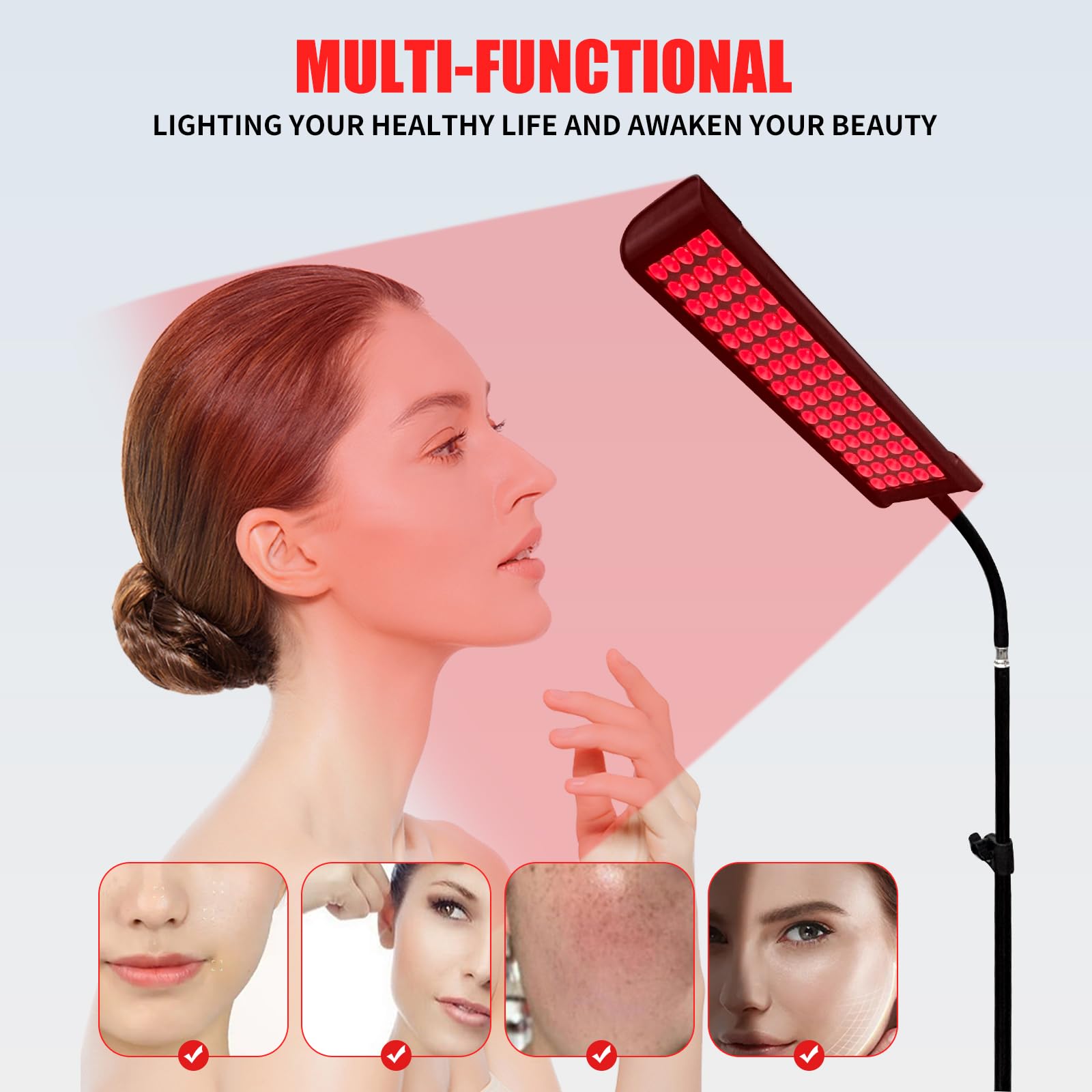 cabpay red light therapy panel for the body, supports circulation and recovery