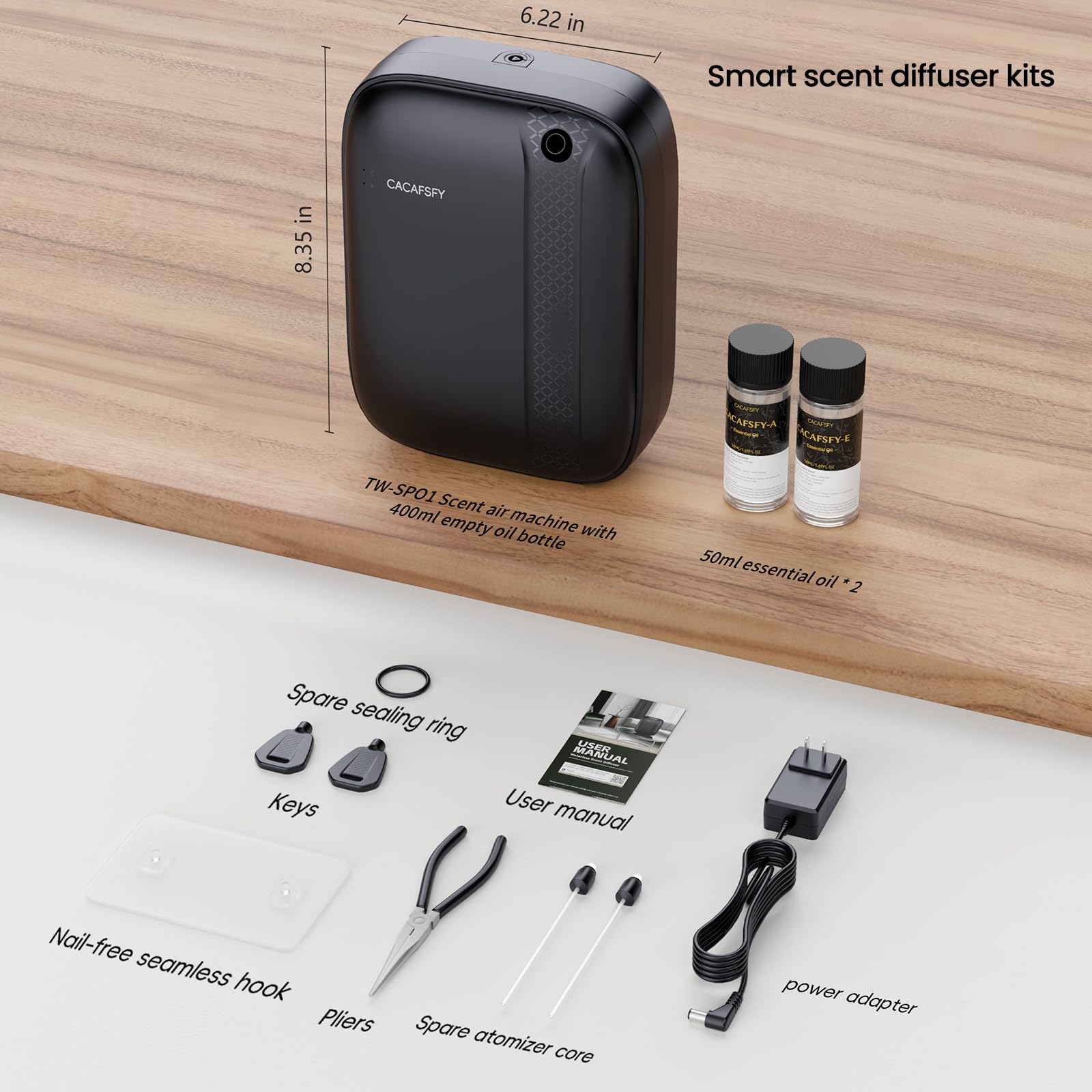 CACAFSFY 400 ml bottle capacity reducing refill frequency