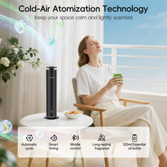 CACAFSFY waterless diffuser nano-mist atomization technology in action