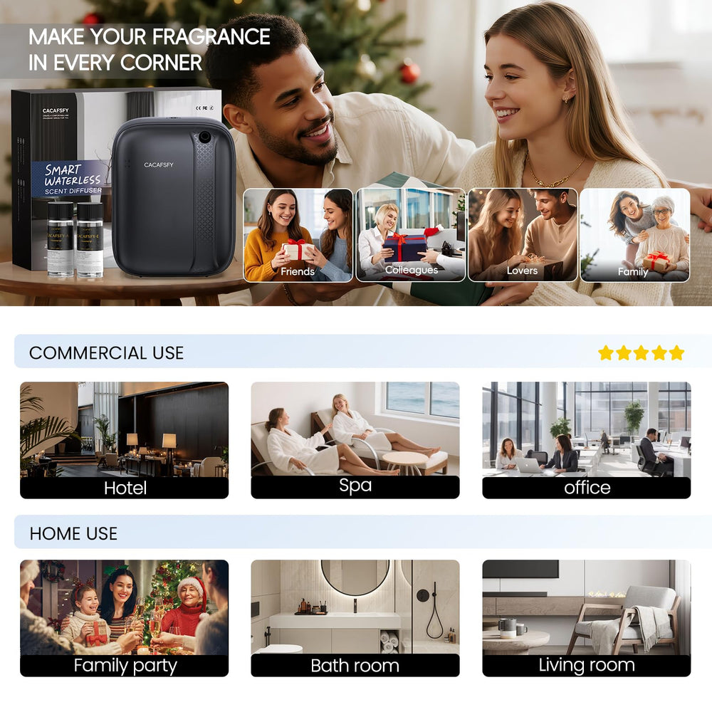 CACAFSFY hotel spa inspired diffuser silhouette for premium ambiance