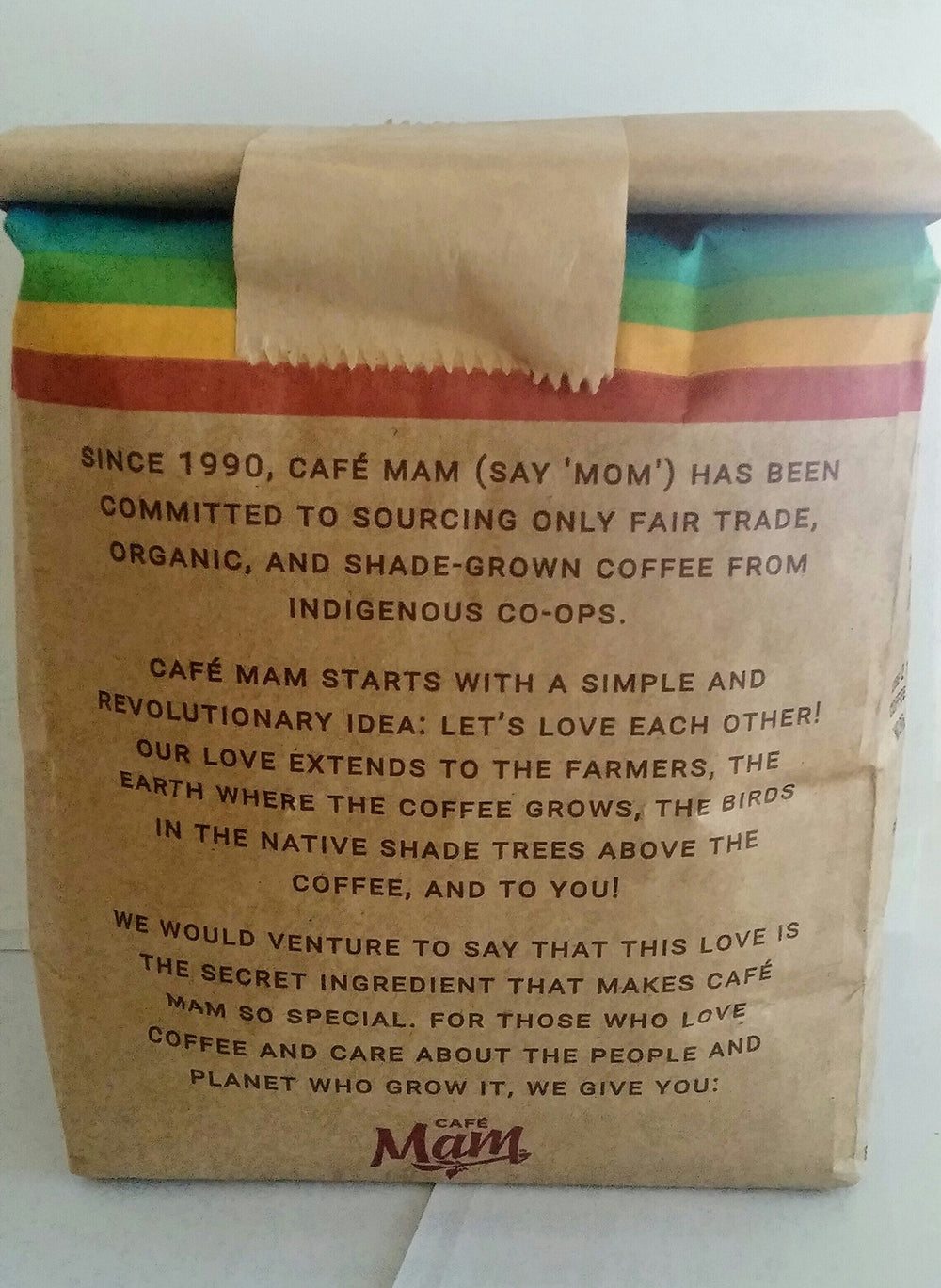 Cafe Mam Enema Coffee serving suggesting convenient dose for home use