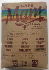 Café Mam Enema Orgánico, tostado ligero, aroma suave.