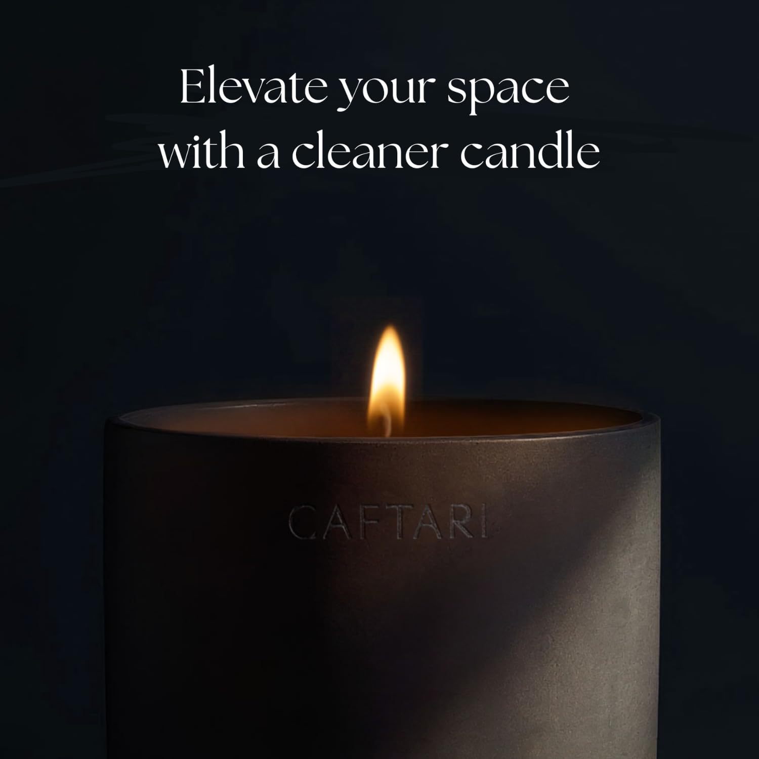 Caftari Elixir candle offers a 60-hour burn for long-lasting aroma