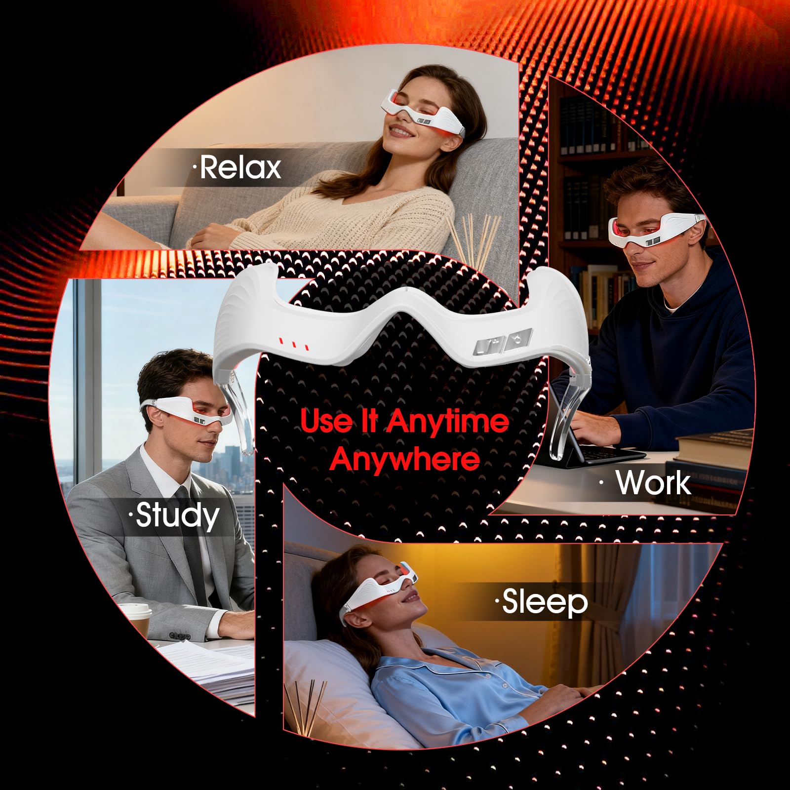 Seamless integration into daily skincare routines with eye care product compatibility.
