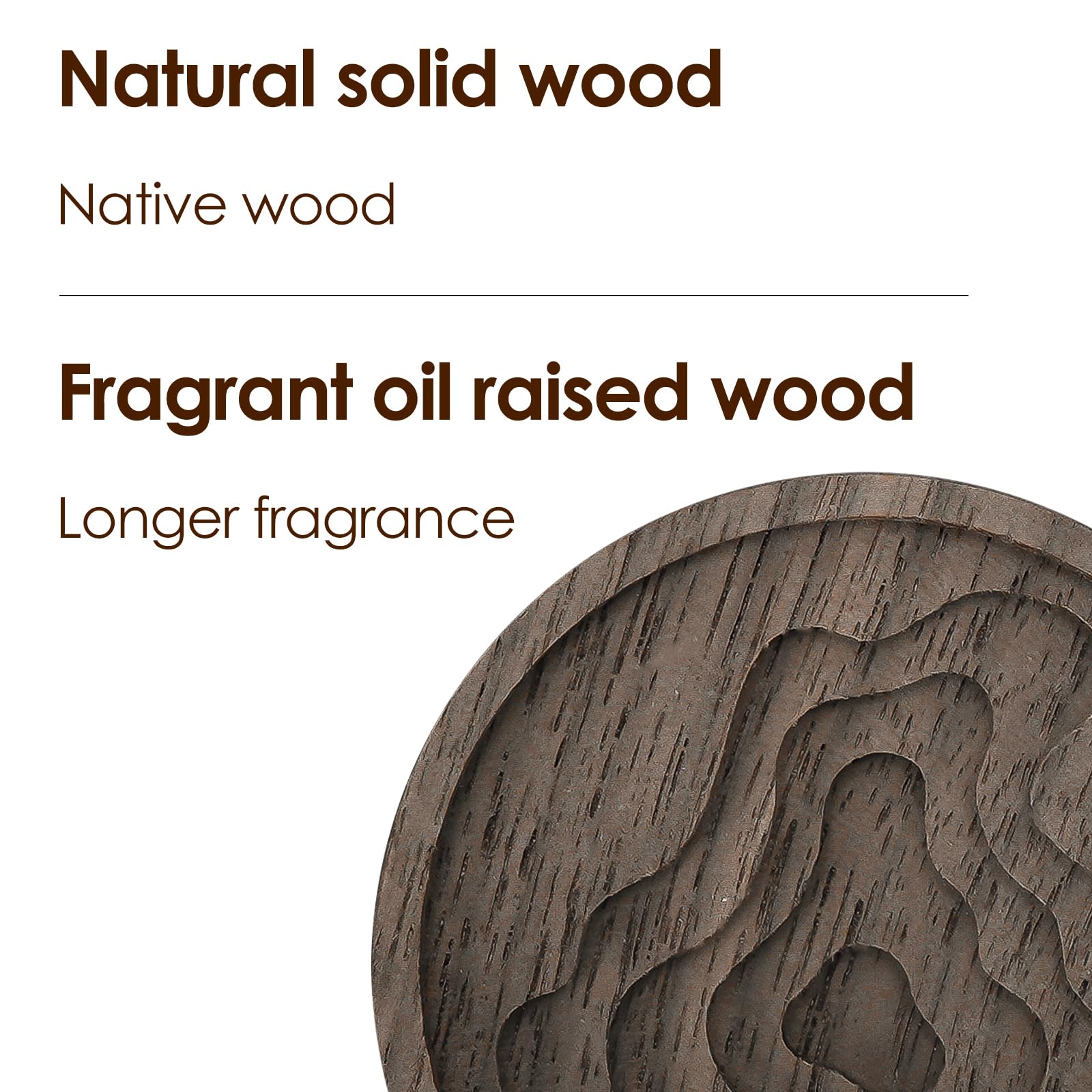 CAIRIAC wood diffuser in car interior for subtle aroma