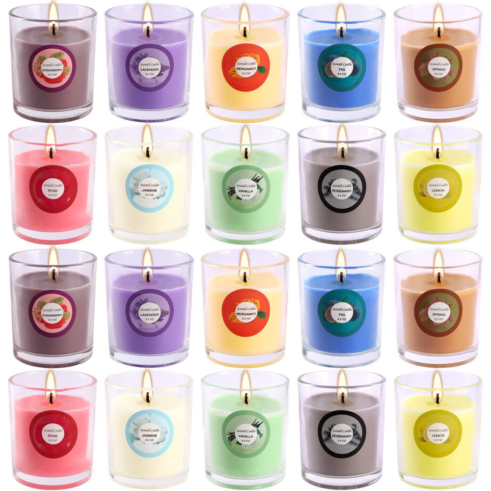 CAKETYCG strawberry candle offers fruity aroma for kitchens and gatherings.