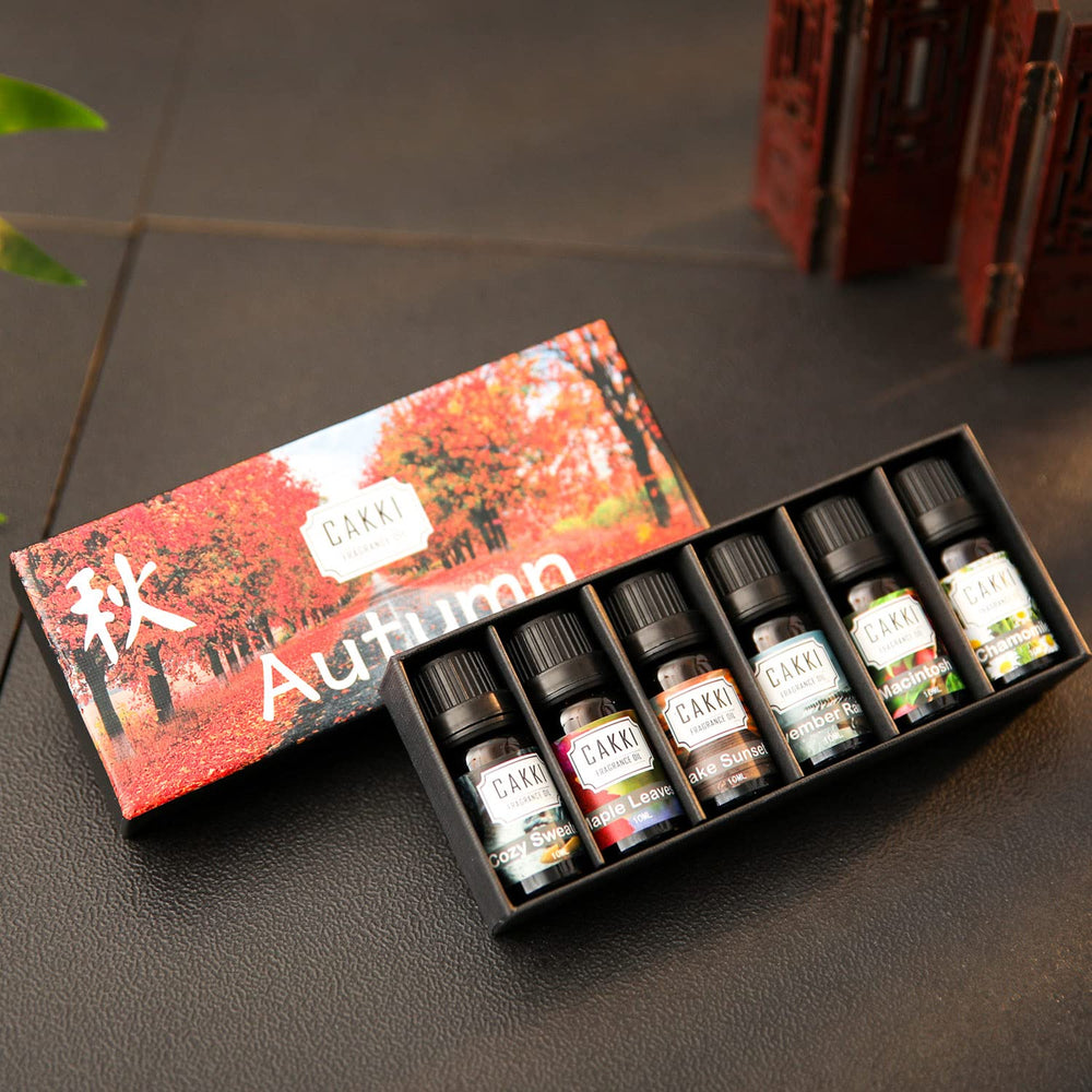 CAKKI Autumn Collection Gift Box with six scents for delightful home fragrance