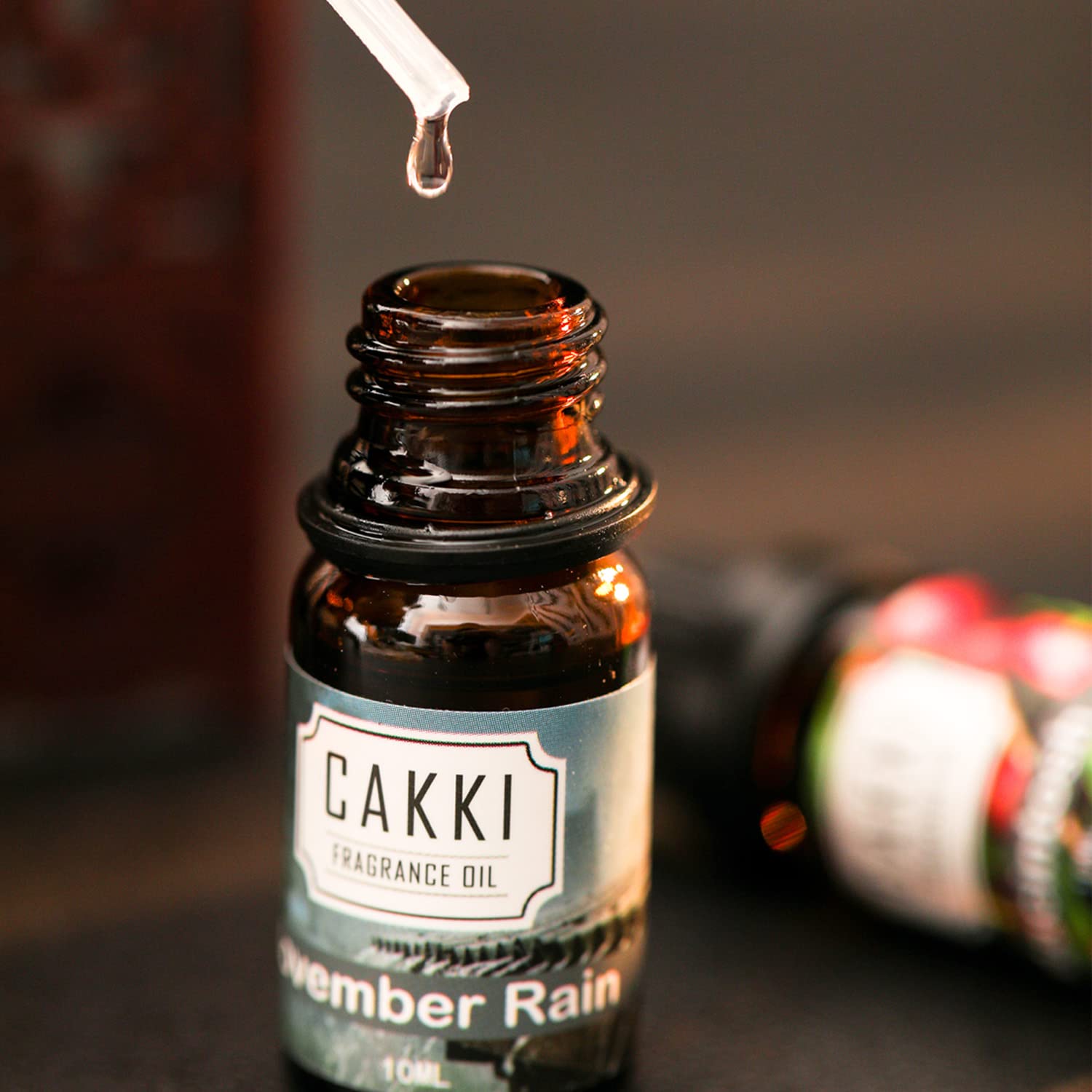 CAKKI Autumn Lake Sunset 10ml bottle for soaps and diffusers, creating serene spaces
