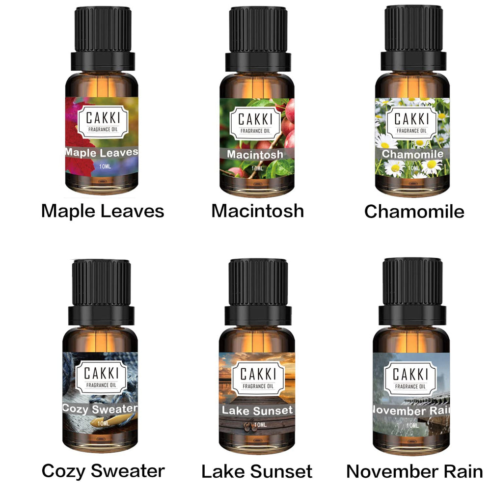 CAKKI Autumn Macintosh 10ml bottle for candles and diffusers, enhancing warm seasonal vibes