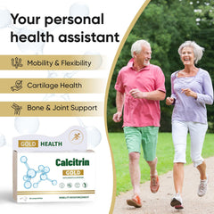 CALCITRIN GOLD packaging label highlights bone and joint support.