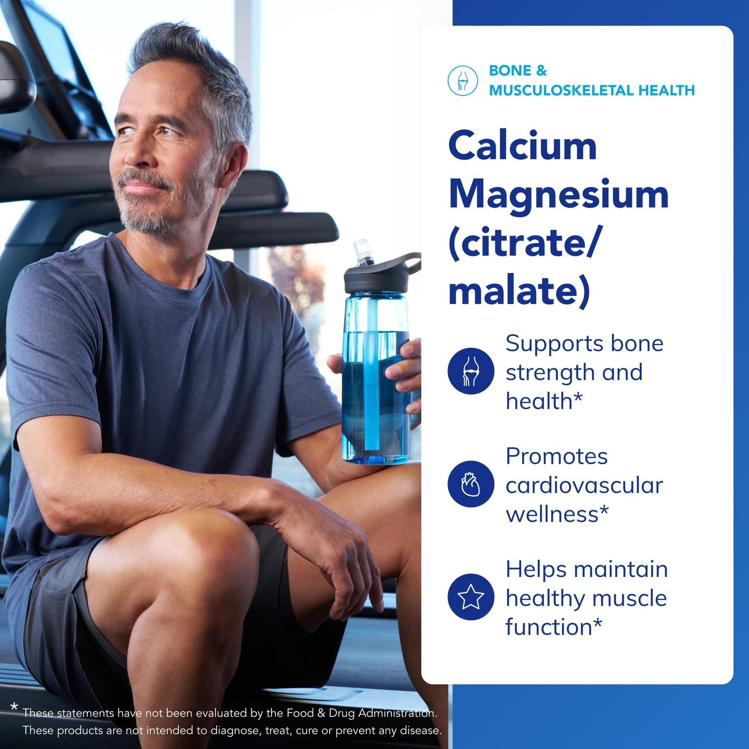 Calcium magnesium citrate malate closeup highlights bioavailable minerals.