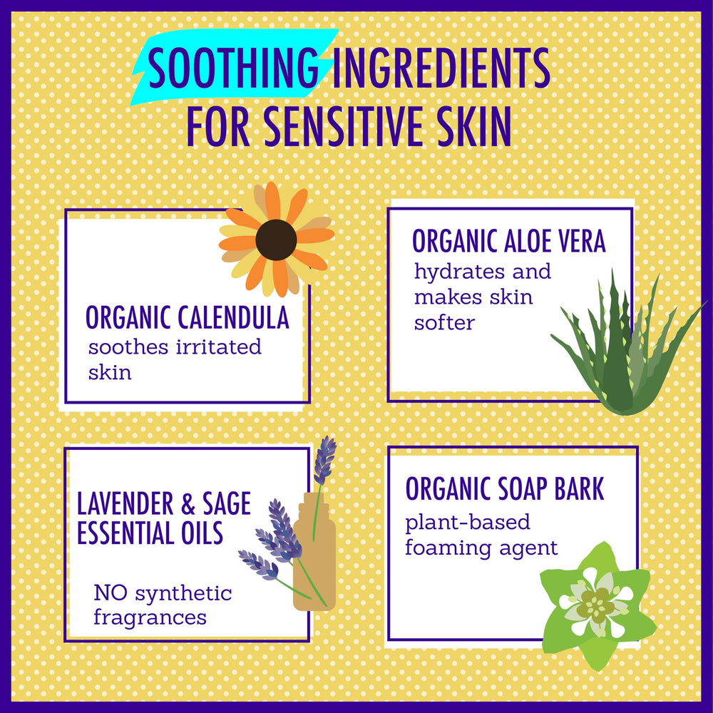 California Baby Calming Shampoo bedtime routine scene suggests soothing evening cleansing