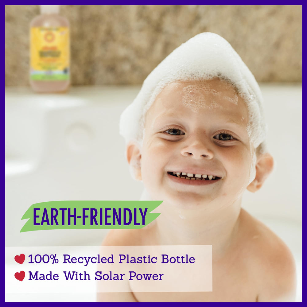 California Baby lavender flowers close-up conveys calming notes for bedtime routines.