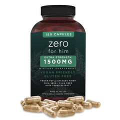 California Basics Extra Strength fiber bottle front for daily support.